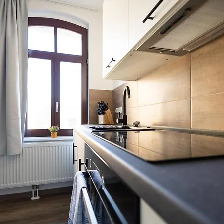Apartments Am Neuen Theater - Altstadt - Kueche - Wifi 4*