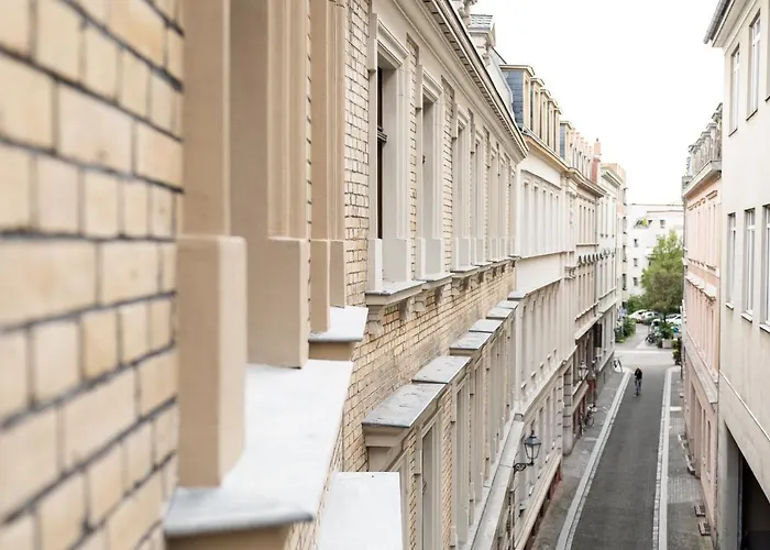 アパートホテル Am Neuen Theater - Parkplatz Nach Verfuegbarkeit - Altstadt - Kueche - Wifi - Powered By Ko-living ハレ